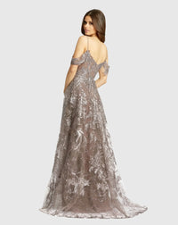 Embellished Sweetheart Gown - Lilac