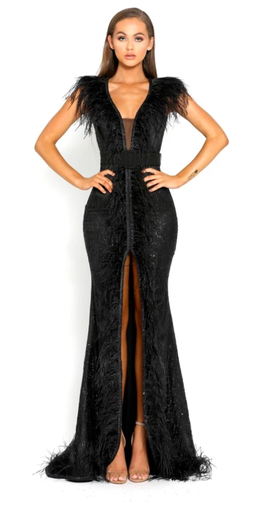 portia and scarlett uk long black formal evening maxi gowns at shaide boutique uk online next day delivery