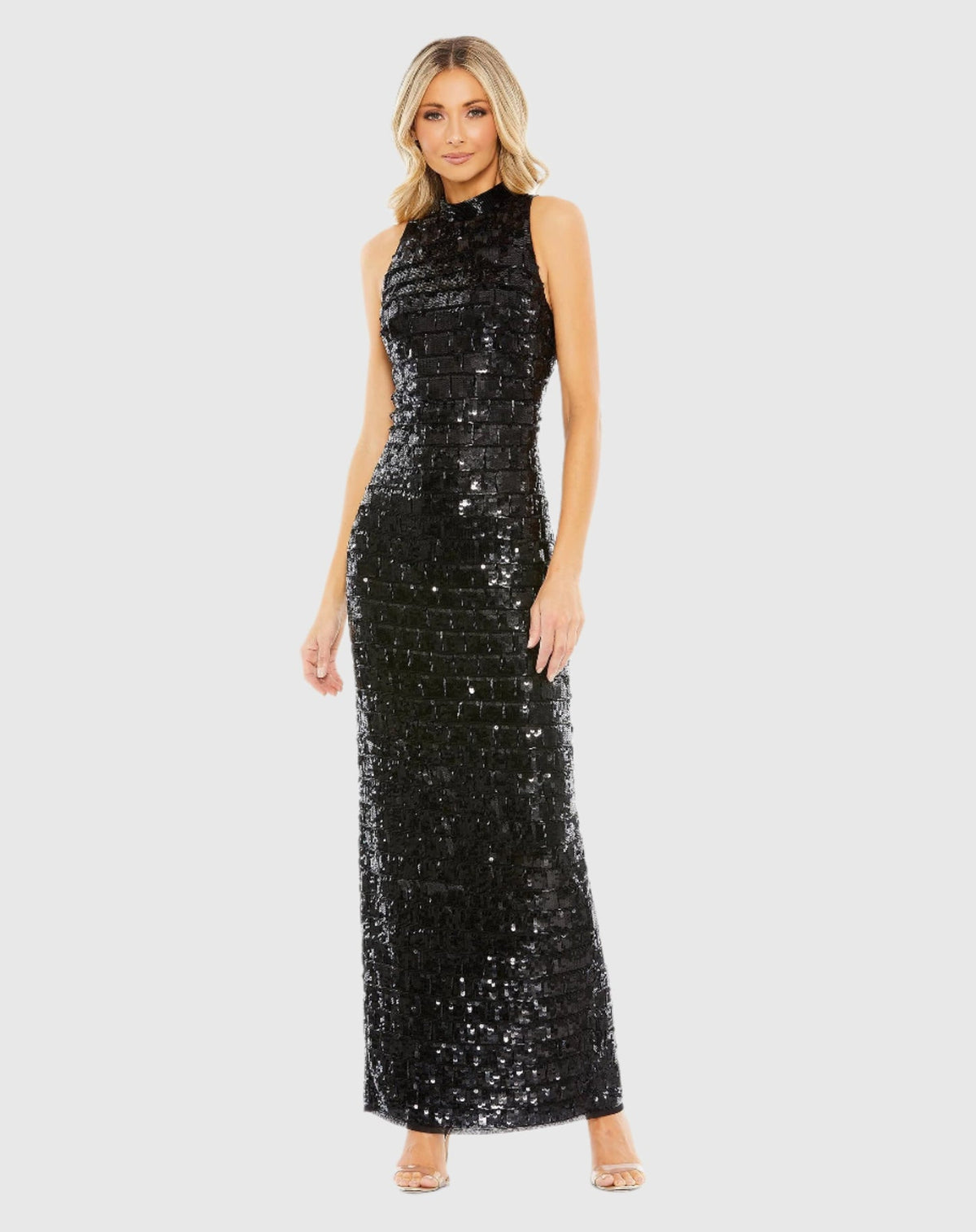 Mac Duggal, Sequined High Neck Sleeveless Column Gown #10907 | Shop Bridesmaids Dresses | 10% Off Your First Order | Shaide - Free US Shipping! Shop Women's Evening Dresses Online Shaide Boutique Mac Duggal, Sequined High Neck Sleeveless Column Gown #10907 | Shop Bridesmaids Dresses | 10% Off Your First Order | Shaide - Free US Shipping! Shop Women's Evening Dresses Online Shaide Boutique