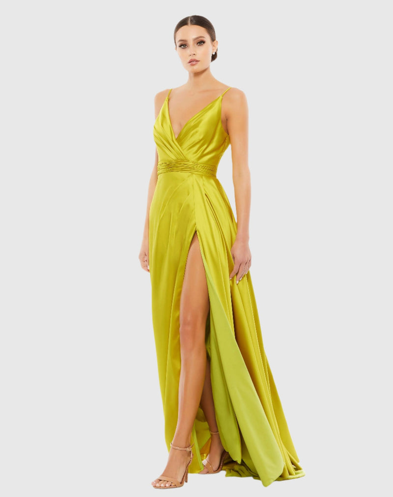 Mac Duggal, Sleeveless satin gown - Chartreuse #12443 | Shop Prom Bridesmaids Dresses, Dresses, Wedding Guest Dresses, and Black Tie Evening Gowns Online at SHAIDE! Shaide Boutique Mac Duggal, Sleeveless satin gown - Chartreuse #12443 | Shop Prom Bridesmaids Dresses, Dresses, Wedding Guest Dresses, and Black Tie Evening Gowns Online at SHAIDE! Shaide Boutique