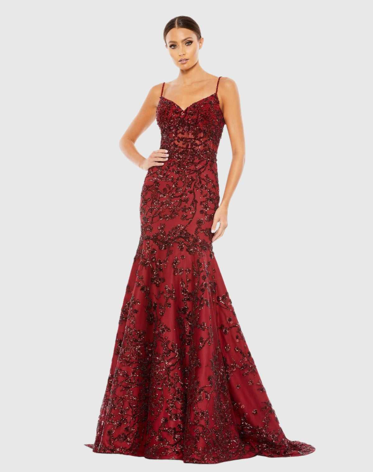 Mac Duggal #20199 Sequin Corset Trumpet Gown - Burgundy | SHAIDE - Shop Women's Dresses Online Shaide Boutique Mac Duggal #20199 Sequin Corset Trumpet Gown - Burgundy | SHAIDE - Shop Women's Dresses Online Shaide Boutique