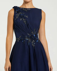 Mac Duggal 20365 Midnight detail