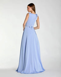 Mac Duggal 20365 Powder Blue back