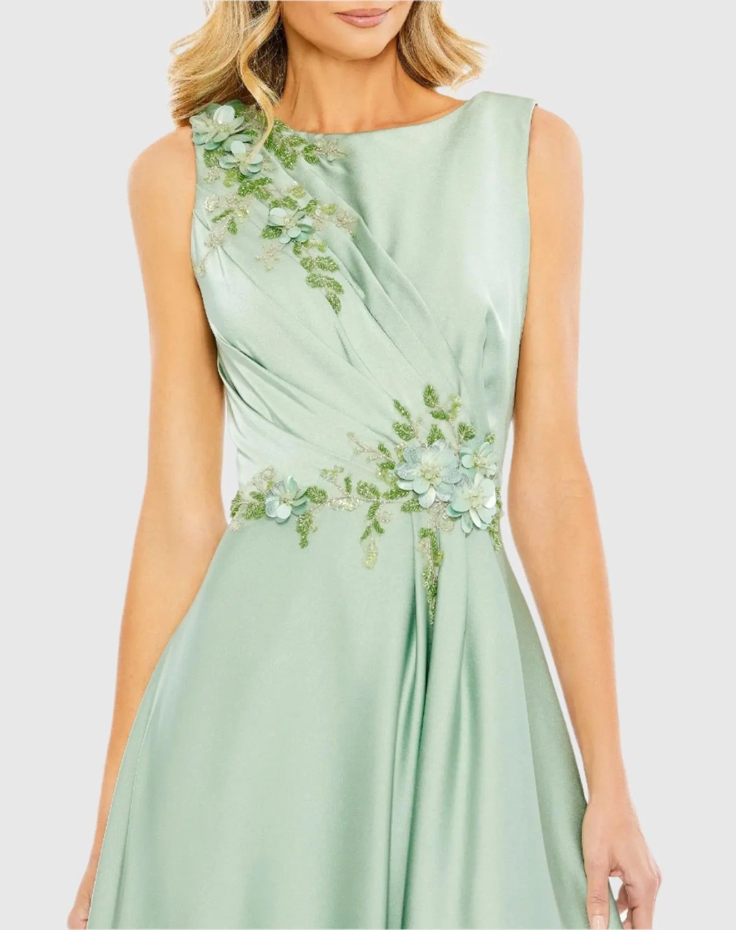 Mac Duggal 20365 Sage detail