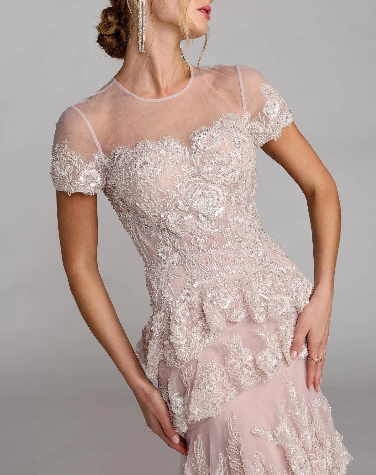 Embellished-cap-sleeve-formal-dress-with-tonal-embroidery-and-sequins-21097
