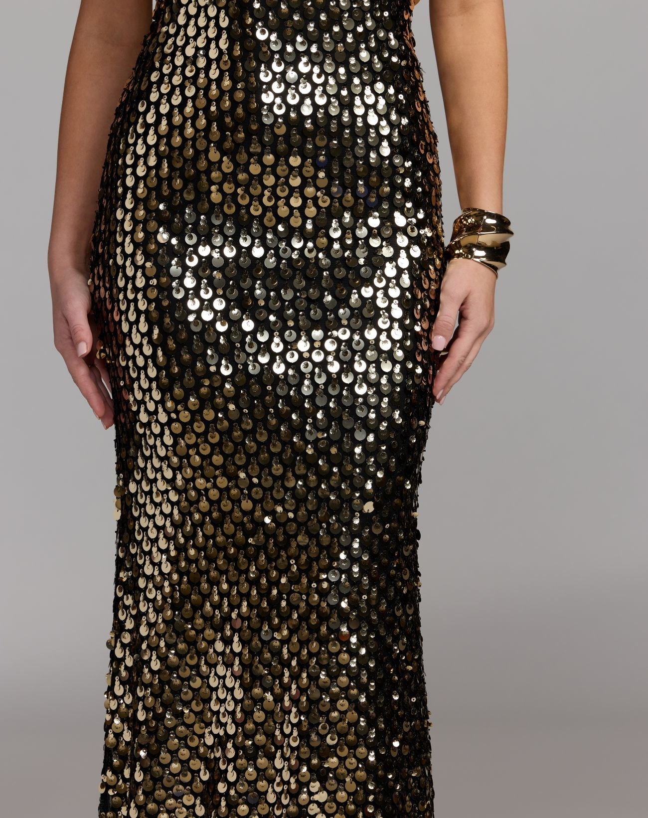 Mac Duggal #21393 sequin detail