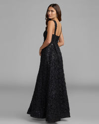 Embellished Corset A Line Gown
