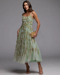 Elegant-fit-and-flare-formal-midi-dress-with-beaded-straps-style-6255

