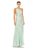 Style #68046 Designer: Mac Duggal BEADED ONE SHOULDER COLUMN GOWN