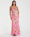 Mac Duggal, Floral sequin & lace Summer Gown - Pink #68067