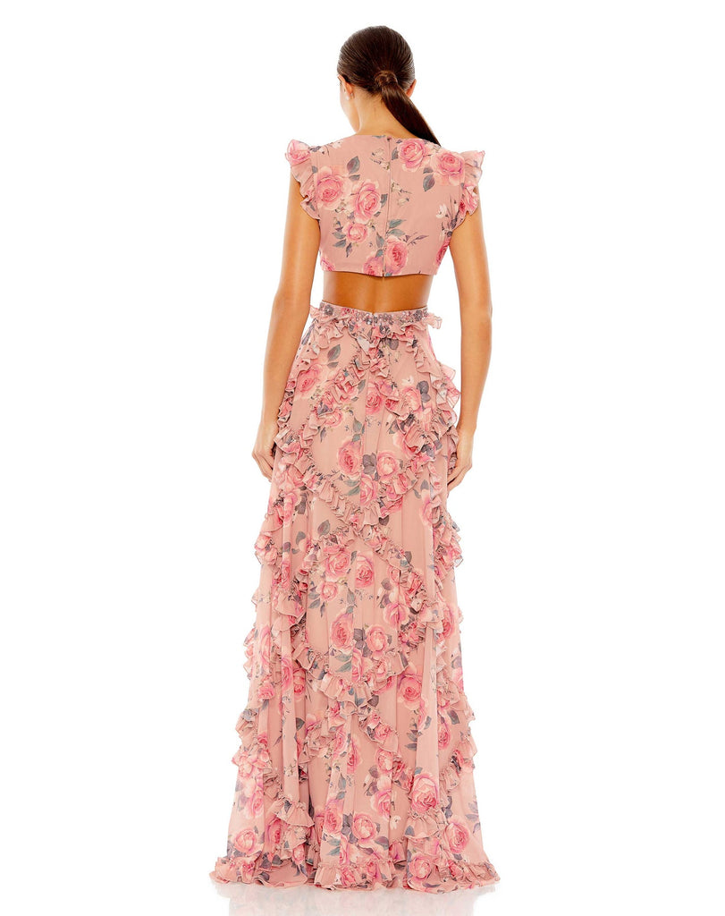 Rose Multi Style #9152 Designer: Mac Duggal back