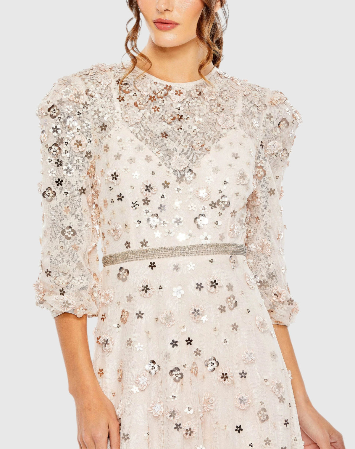 Mac Duggal, Puff Sleeve Modest Evening Dress - Blush #93805 | Shop Prom Dresses, Wedding Guest Dresses, and Black Tie Evening Gowns Online at SHAIDE! Shaide Boutique Mac Duggal, Puff Sleeve Modest Evening Dress - Blush #93805 | Shop Prom Dresses, Wedding Guest Dresses, and Black Tie Evening Gowns Online at SHAIDE! Shaide Boutique