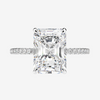 Nicola Peltz Engagement Ring, Emerald Cut