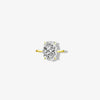 Hailey Bieber Engagement Ring - Gold