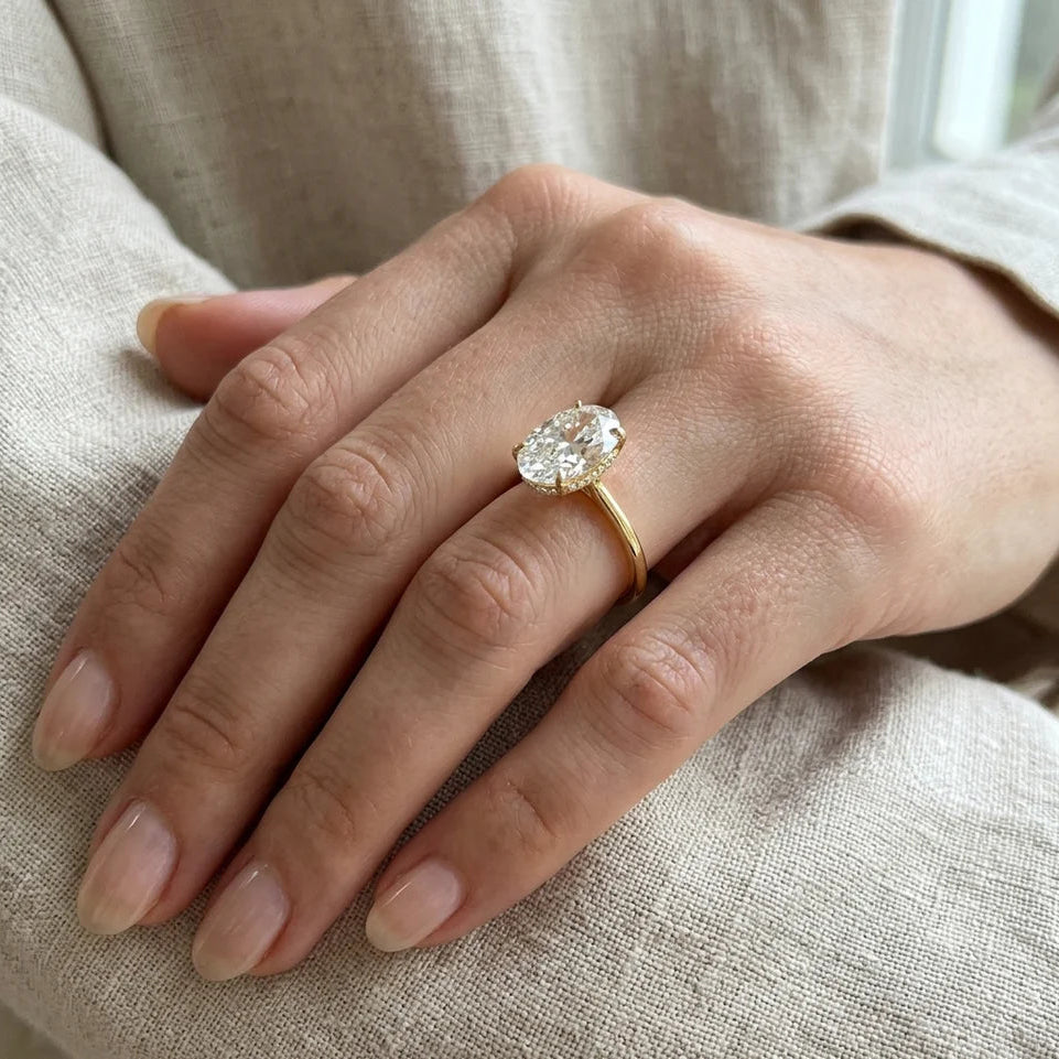 Hailey Bieber Engagement Ring Dupe