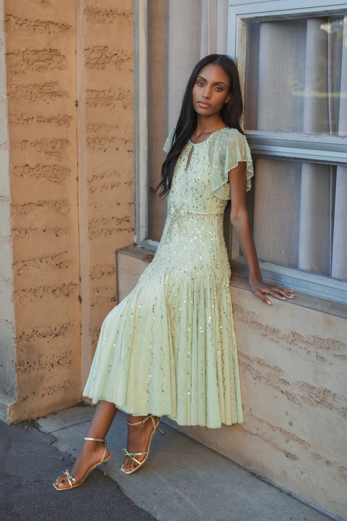 seafoam green midi dress Valerie Midi Dress- Seafoam XXL