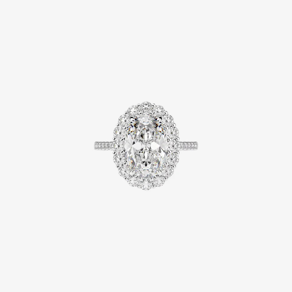 Oval Cut 5 Carat Cocktail Ring