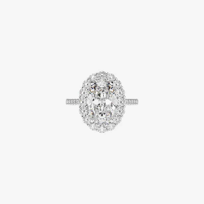 Oval Cut 5 Carat Cocktail Ring