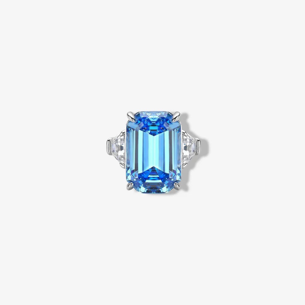 Princess Diana Aquamarine ring