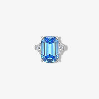 Princess Diana Aquamarine ring