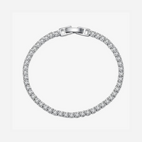 Classic Tennis Bracelet, Silver