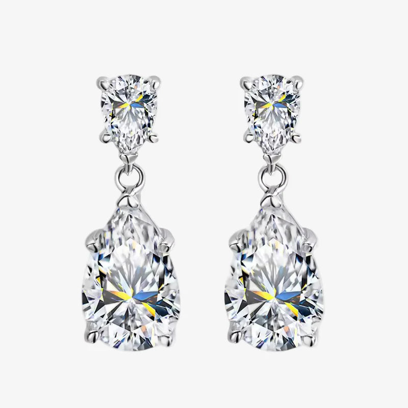 Sofia Richie Waterdrop Pear Dangle Earrings