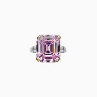 Elizabeth Taylor Cocktail Ring, 9.52 Carat, Asscher Cut