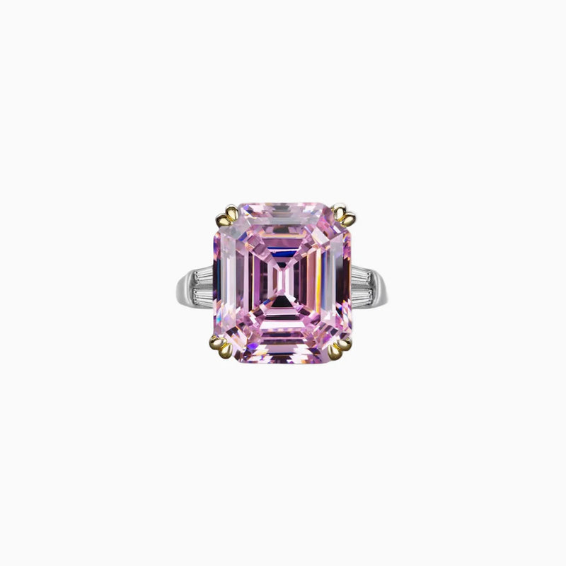 Elizabeth Taylor Cocktail Ring, 9.52 Carat, Asscher Cut