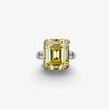 Elizabeth Taylor Cocktail Ring, 9.52 Carat, Asscher Cut